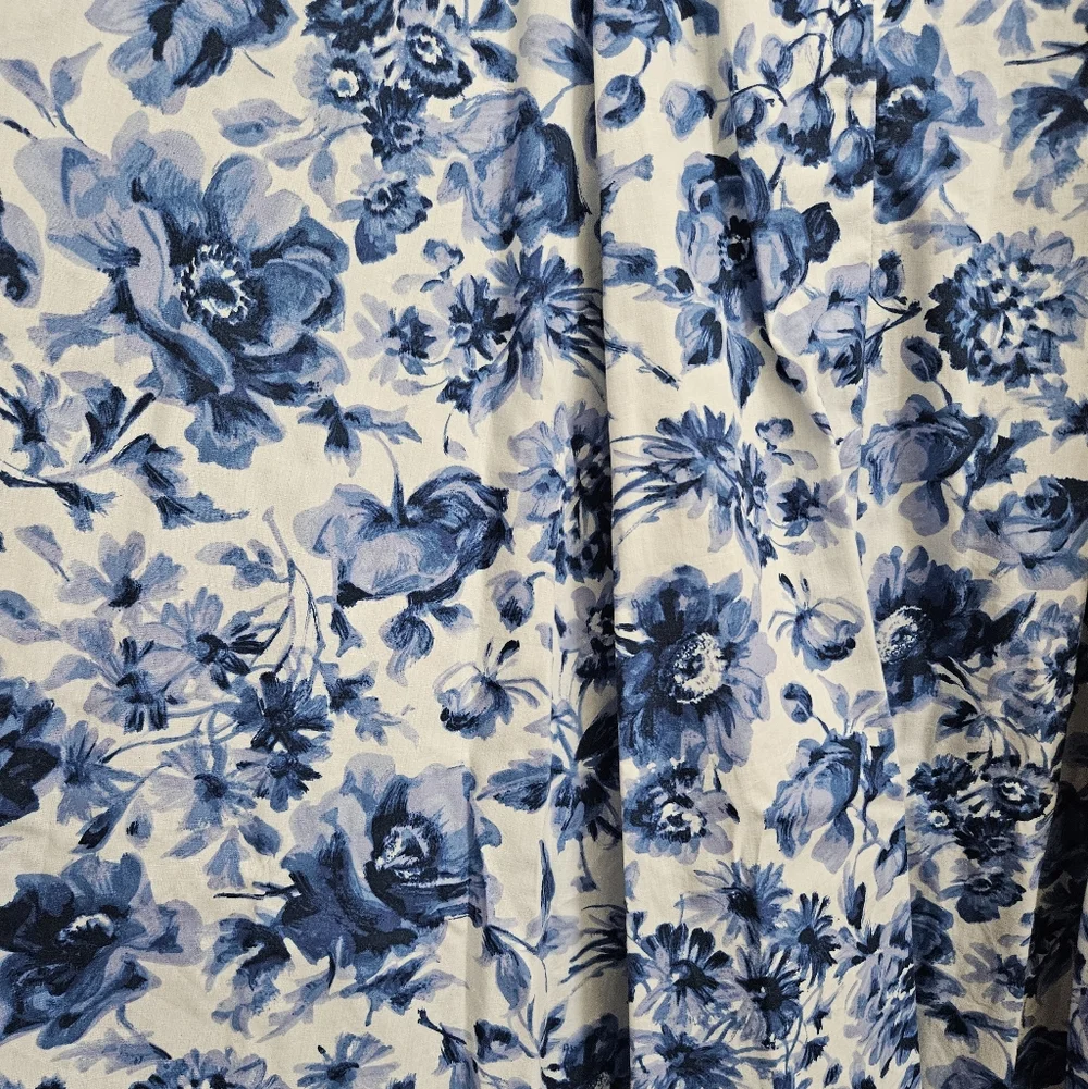 Abercrombie Blue Floral Maxi Dress